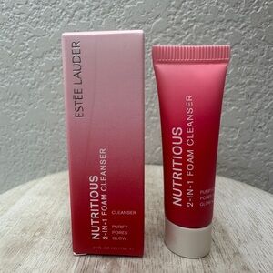 $3 🌙‎ Estée Lauder Nutritious 2 In 1 Facial Foaming Cleanser NEW
